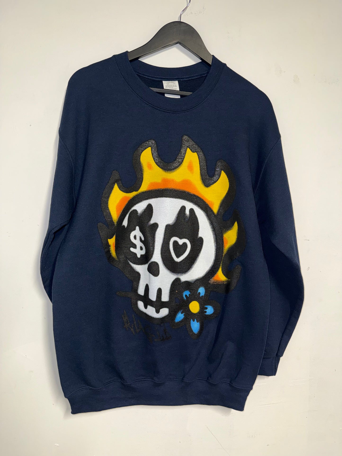 blossom Burn sweater