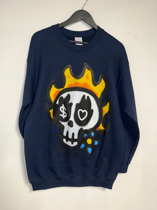 blossom Burn sweater