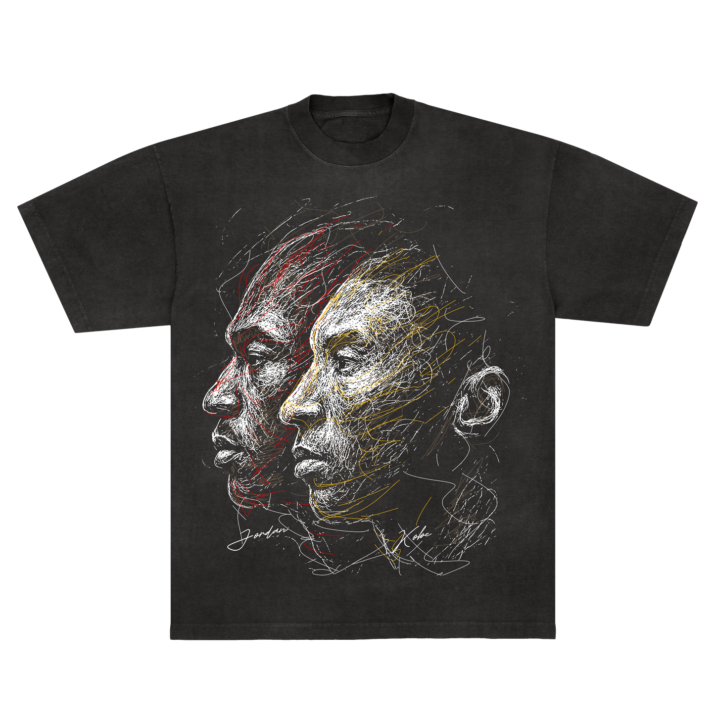 JORDAN KOBE SCRIBBLE